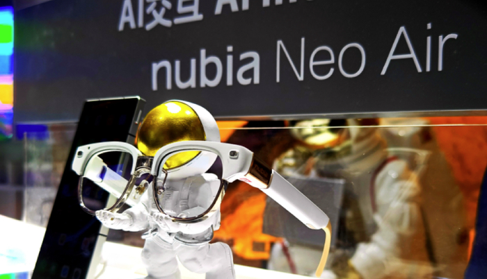 图注：2023MWC上海中兴通讯展台