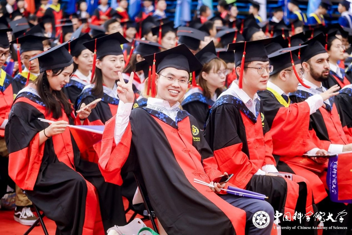 7月1日，国科大举行2023年度毕业典礼 （国科大供图）