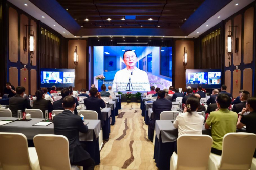 胡大一教授以线上视频形式参与论坛