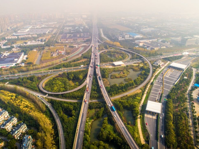 ▲G1503上海绕城高速