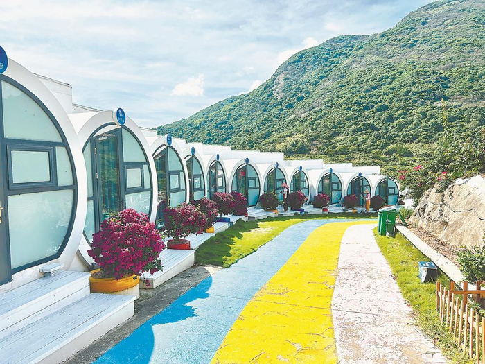 福鼎市嵛山岛特色民宿   王婷婷 摄