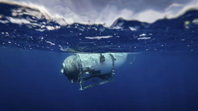 ↑“泰坦”号深潜器 资料图