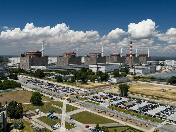 ↑扎波罗热核电站