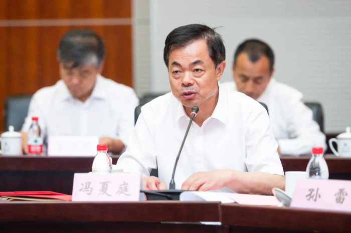 东北大学校长、中国工程院院士冯夏庭致辞