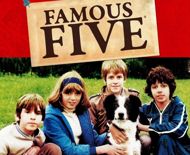 《五伙伴历险记》（The Famous Five）剧集海报。