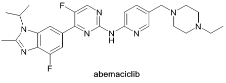 图5 Ademaciclib化学结构