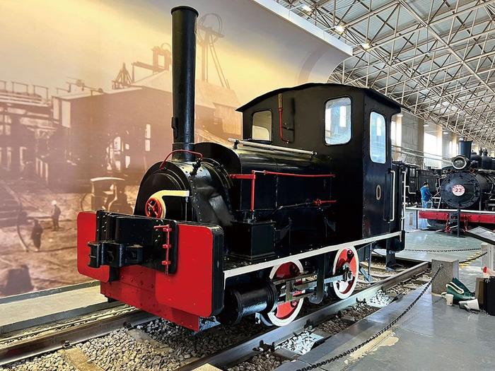 “0”号蒸汽机车