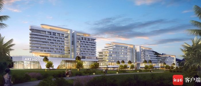 　　三亚国际文化艺术产业基地效果图。