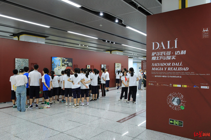 ▲“萨尔瓦多·达利——魔幻与现实”展览
