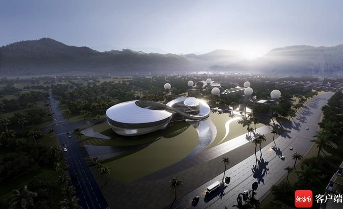 　　三亚太空科技馆效果图