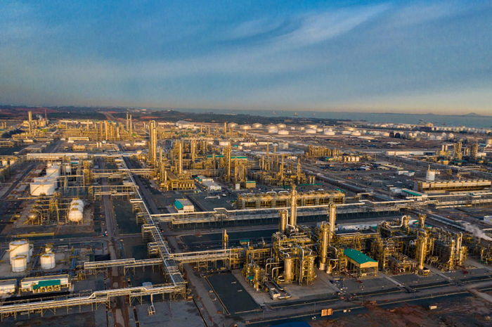 图为马石油迄今最重要下游投资项目边佳兰一体化综合项目园区