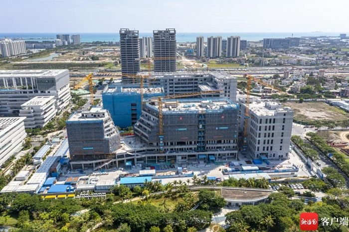 　　三亚种业创新中心项目建设实景。项目方供图