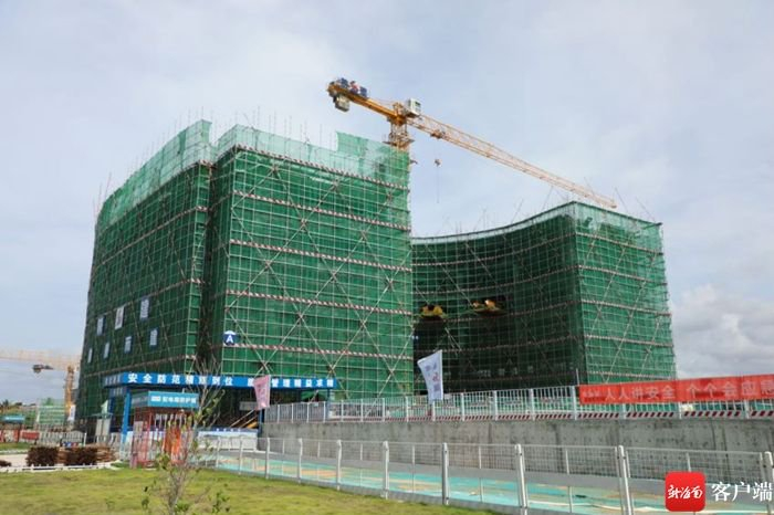 　　三亚太空科技馆建设现场。项目方供图