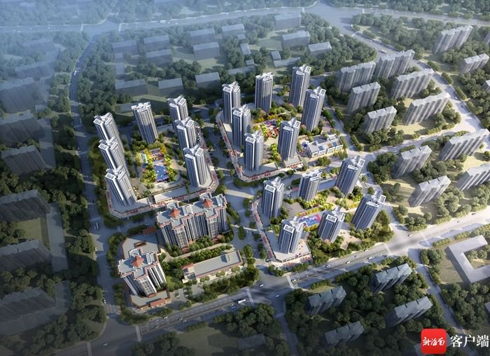 　　保利栖麓项目效果图。