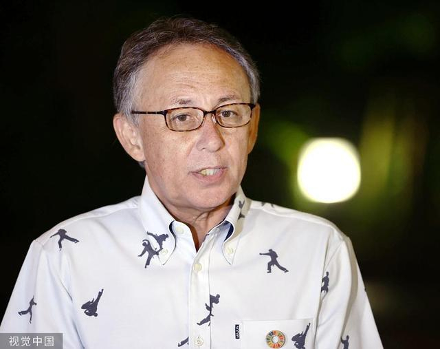 日本冲绳县知事玉城丹尼 资料图