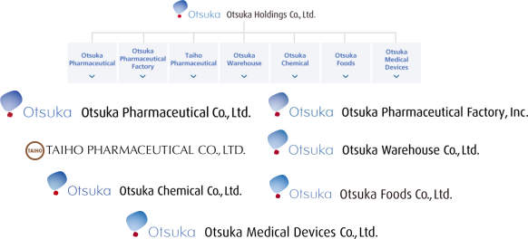  图：大冢集团核心运营公司