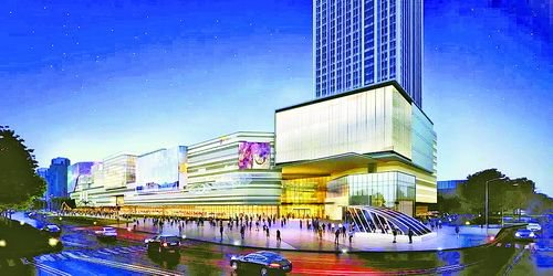 海沧招商花园城位于马銮湾新城核心区域新阳大道与新景路交界口。图为海沧招商花园城效果图。 （海沧区 供图）