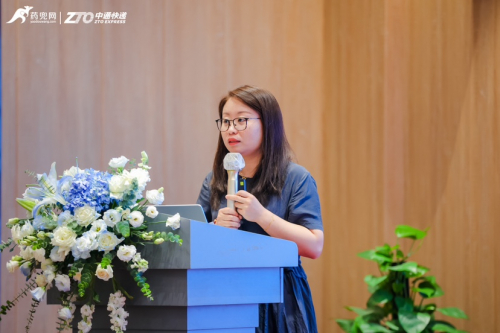 图6:药兜网零售事业部的负责人-徐伟女士