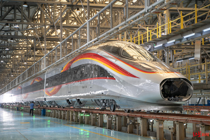 ▲复兴号智能动车组