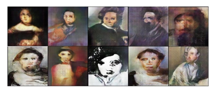 图：使用GAN生成的人物肖像，制作于2007年