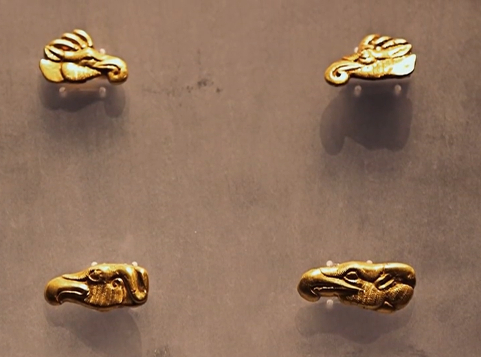 △纯金节约（济南市章丘区博物馆藏）