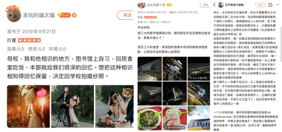 　　▲ 在大众点评高校食堂的评价区上，不少怀旧故事正秘密上演。（图源：大众点评App）