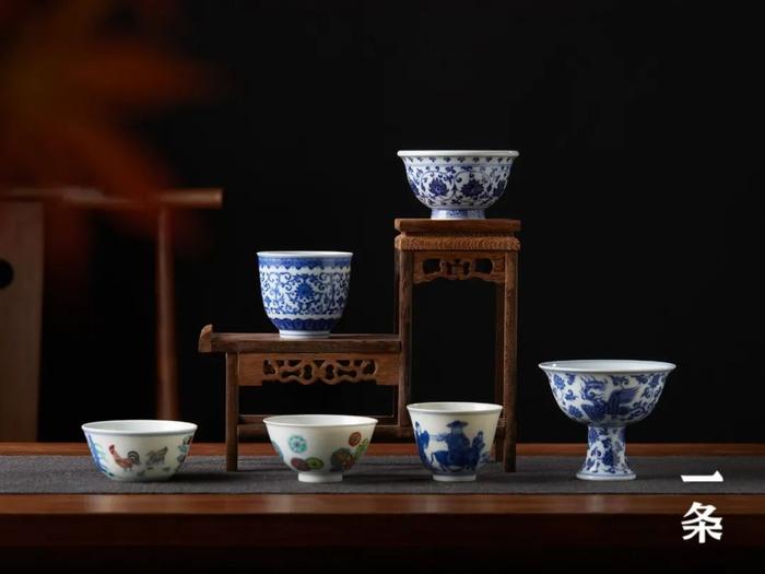 茶盃彩給中国古美術清時代-