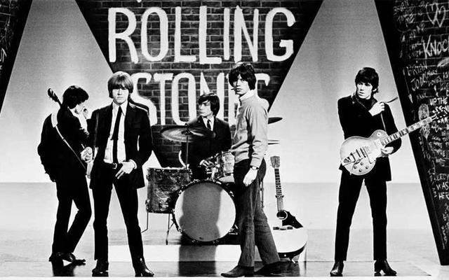 滚石乐队海报（1963年）。