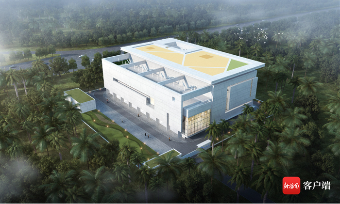 项目效果图。海口江东新区管理局供图