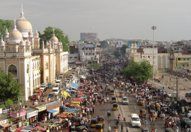海德拉巴市容；作者：因诺塔塔