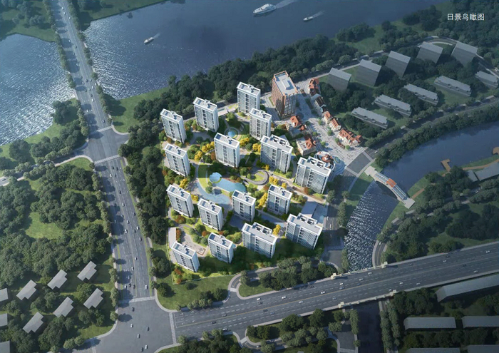 南光置业南通CR22012地块项目鸟瞰图