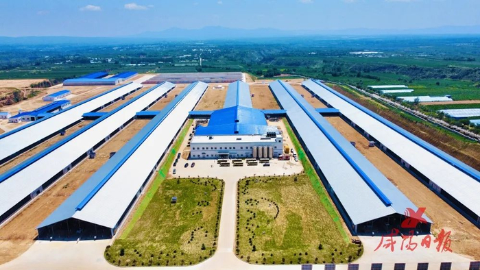 淳化县万头奶牛新型农牧产业综合示范牧场项目。