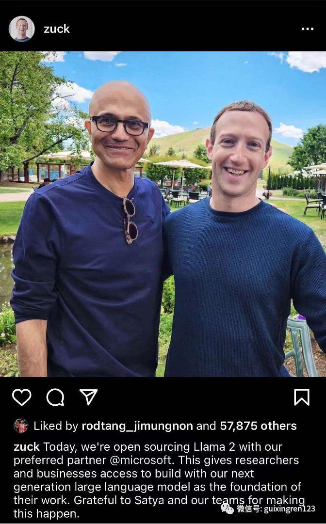 图片来自扎克伯格Instagram