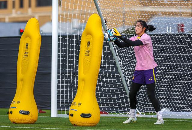潘红艳是唯一入选国家队的北京女足队员。  图/新华社