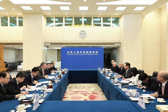 7月17日，商务部部长王文涛召开日资企业圆桌会议。来自商务部网站