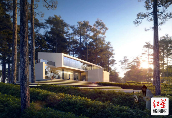 △成佳首开区商务庭院效果图