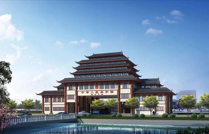 ▲峒中口岸。（图源网络）