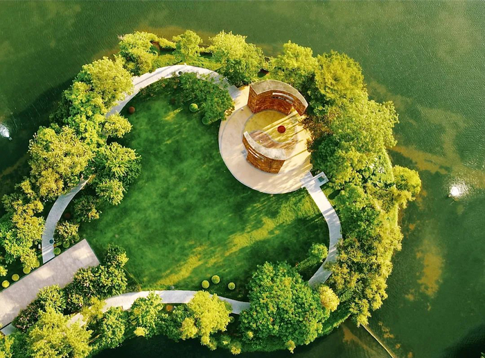 亚艺公园。李新燕/摄