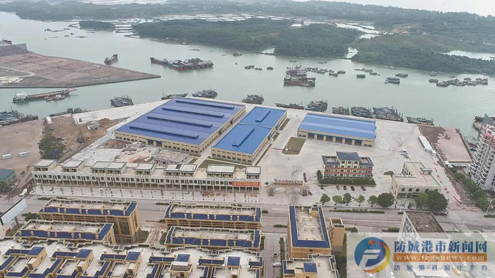 ▲2023年6月企沙渔港1号码头。（图源防城港市新闻网）