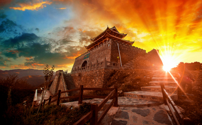 ▲松州古城 图据松潘融媒体中心