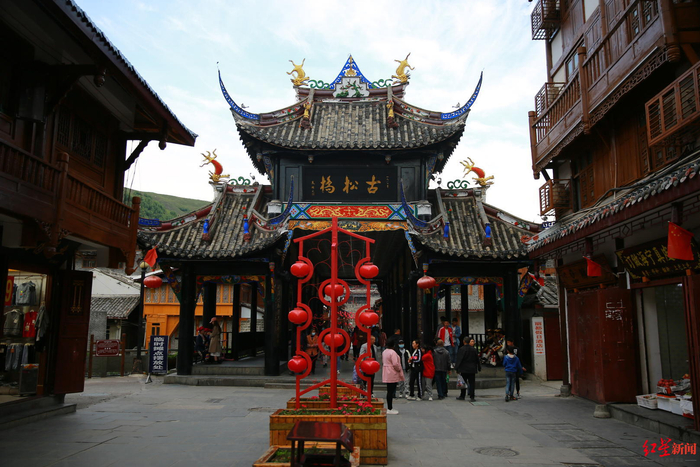 ▲松州古城南街