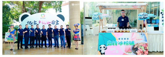 现场交车 奥铃智蓝HL超混轻卡以超低能耗获得头部客户青睐