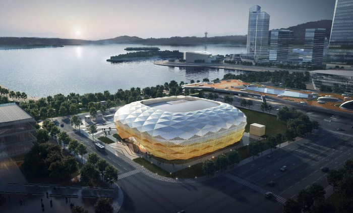 苏州太湖新城快手电竞馆 图片来源：主办方供图
