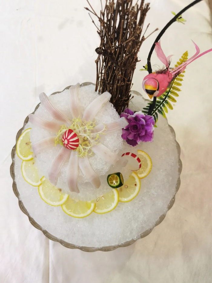 沙虫脍。林日清 摄