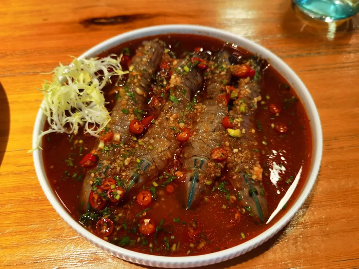 生腌皮皮虾。林日清 摄