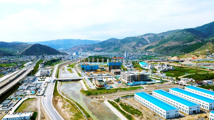 甘肃（岷州）国际陆港现场