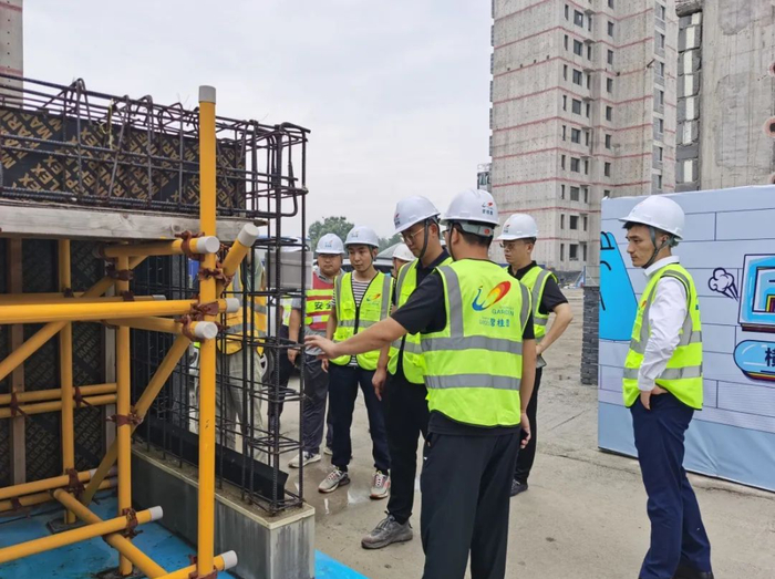 （杜振忠在项目巡检）
