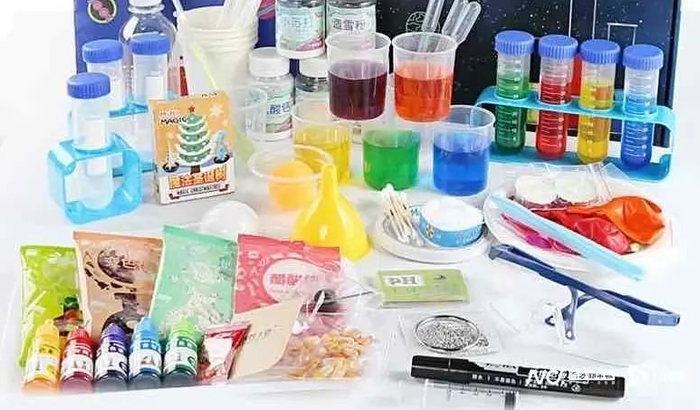 科学玩具的宣传图。