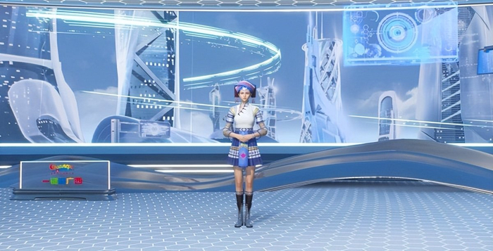 （数字人“刘三姐”播报资讯）