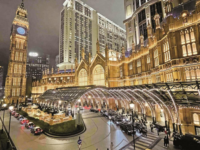     澳门伦敦人酒店外景 昱昕 摄